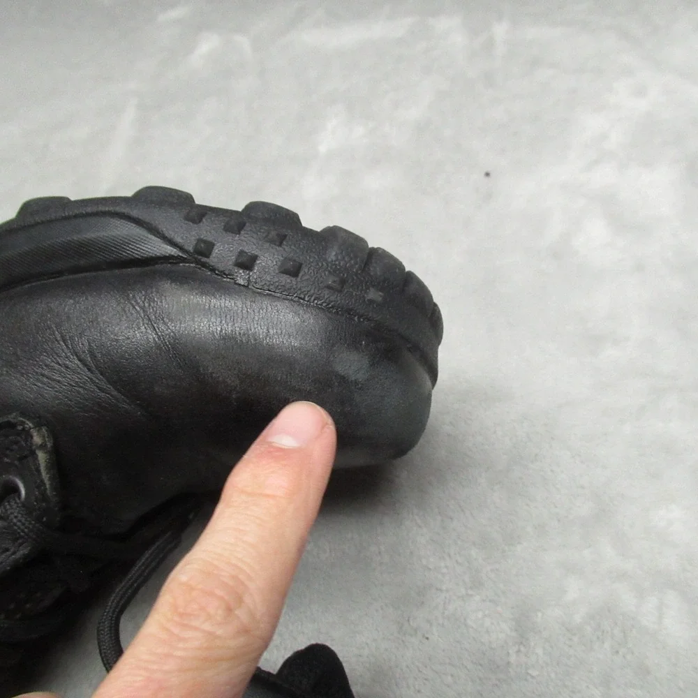 5.11 Men 8 Tactical Boots Black Leather Combat Military Duty Leather Performance
